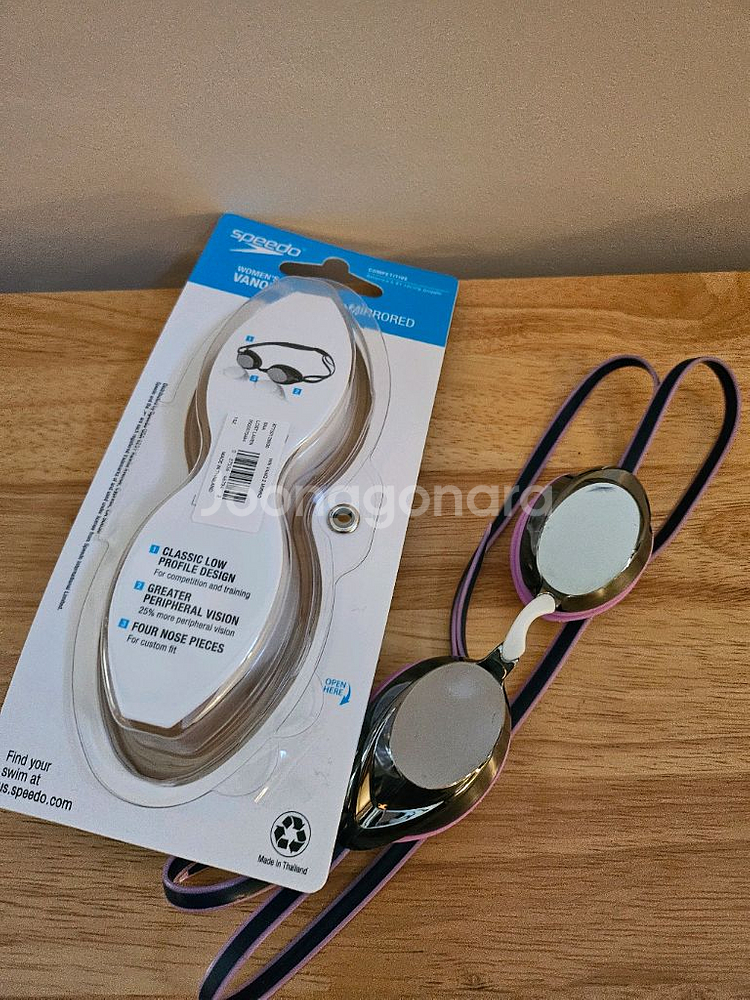 스피도 여성용 뱅퀴셔 2.0미러 수경+미즈노 엑셀아이 패킹 미러+르망고 인피니티 미러 3종--1