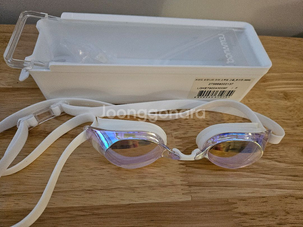 스피도 여성용 뱅퀴셔 2.0미러 수경+미즈노 엑셀아이 패킹 미러+르망고 인피니티 미러 3종--5