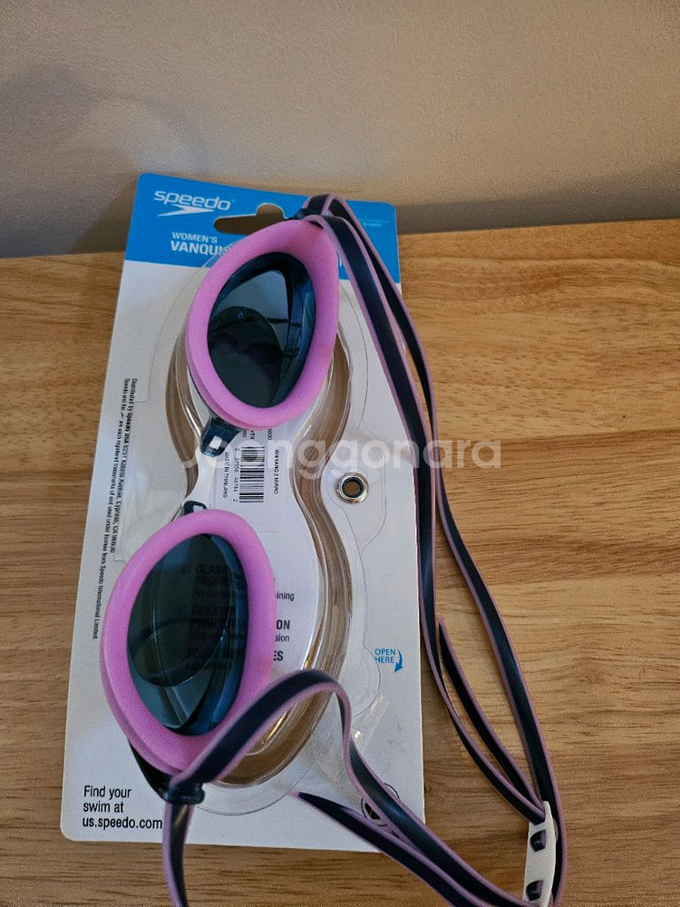 스피도 여성용 뱅퀴셔 2.0미러 수경+미즈노 엑셀아이 패킹 미러+르망고 인피니티 미러 3종--2