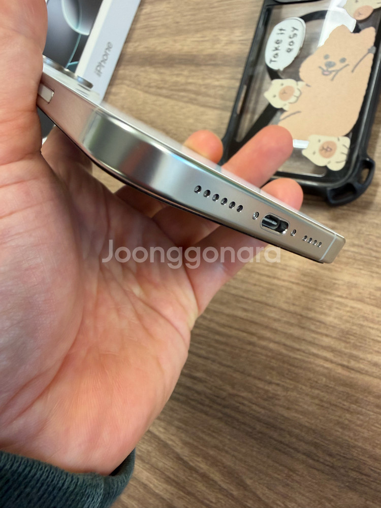 (개인) 아이폰16 프로 맥스 실버 티타늄 512GB--1