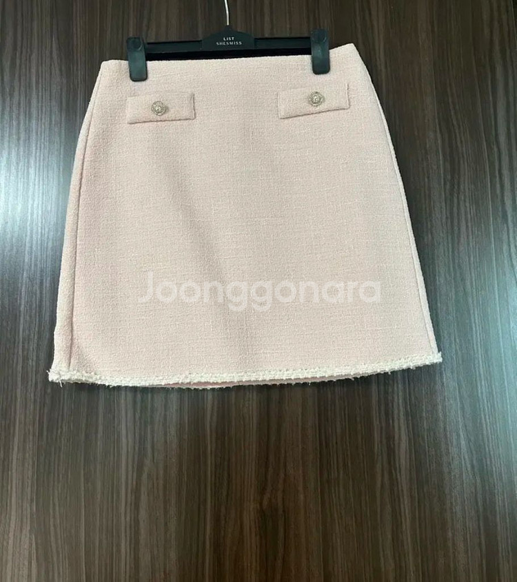 (새상품)메이윤 트위드 자켓 스커트 투피스 셋업--3