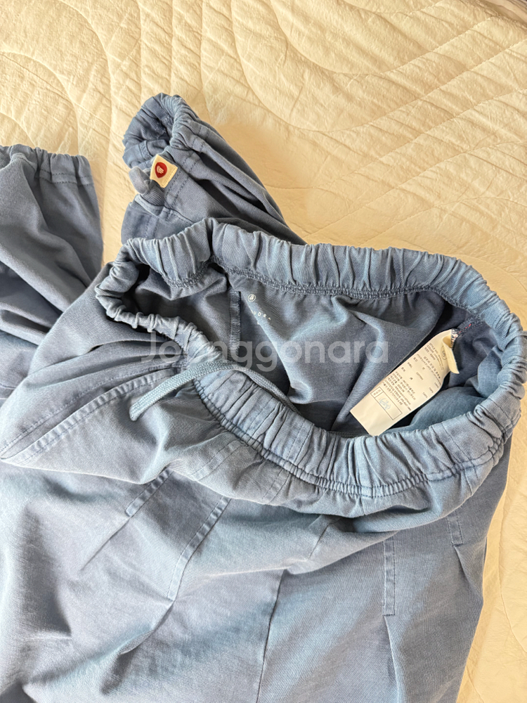 부디무드라 Wide pleats pants 미듐--5