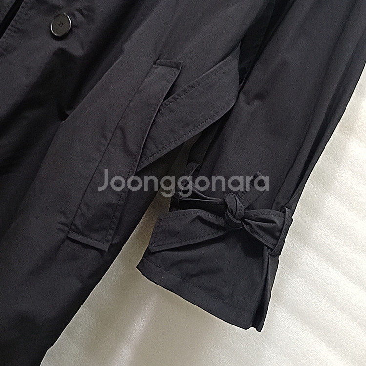한섬 마인 트렌치 코트 여성 XS S 내피 블랙 사랑봉봉--7
