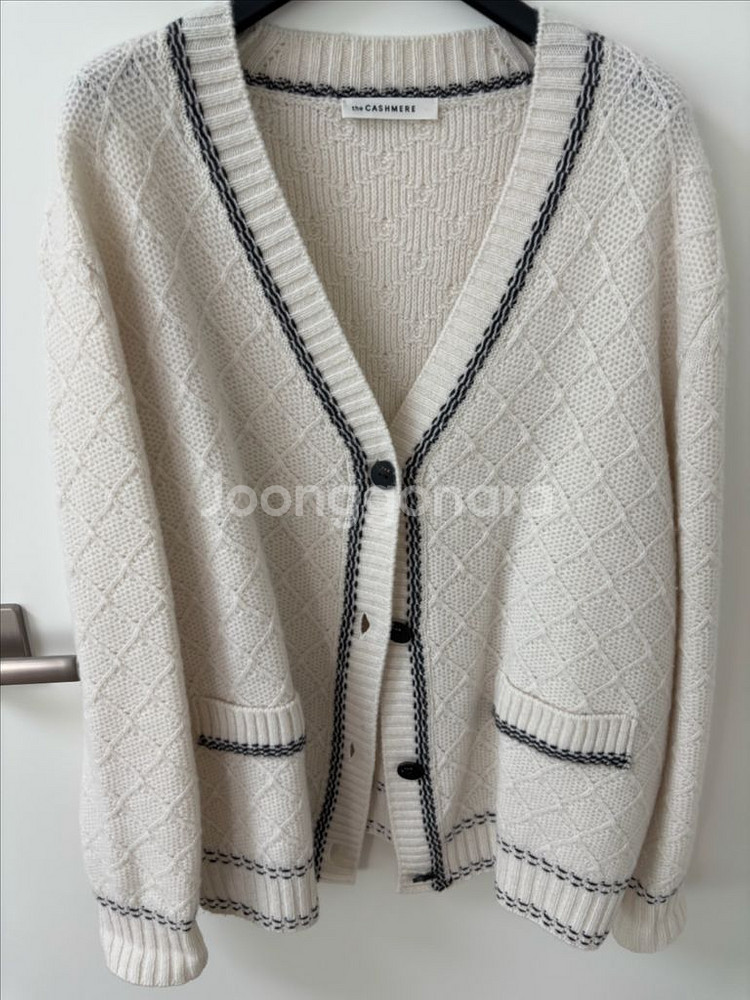 캐시미어 니트 가디건--0