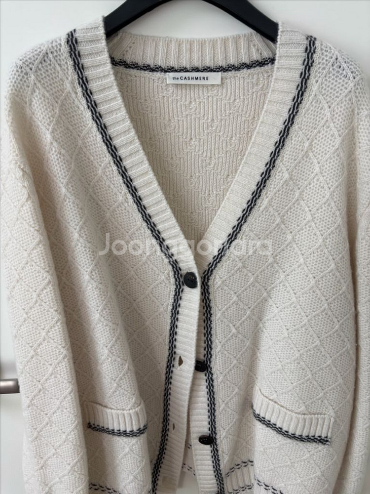 캐시미어 니트 가디건--1