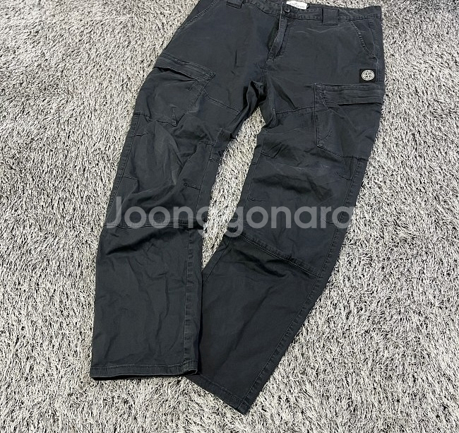 스톤아일랜드 카고바지 카고팬츠 36인치--0