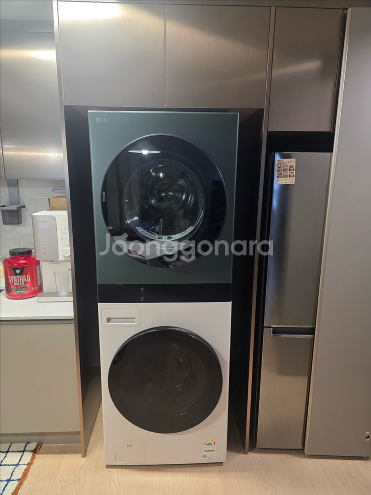 LG 일체형 세탁건조기 25kg 건조 21kg--0