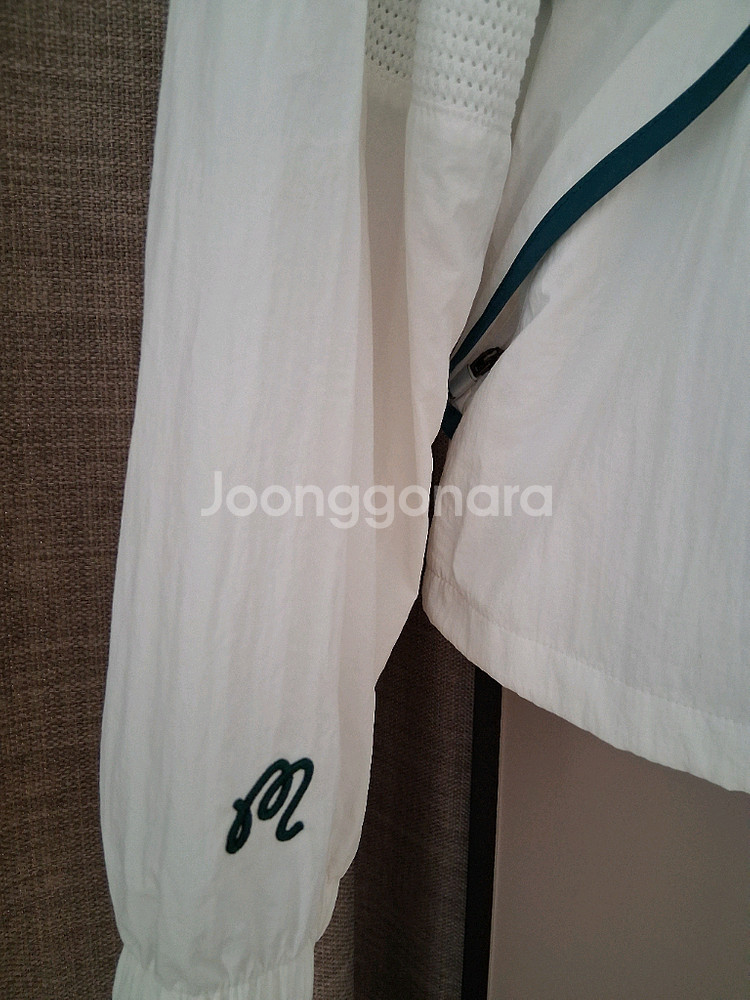 말본 바람막이 골프 여성 아모사 하이브리드 테크 니트 가디건--4