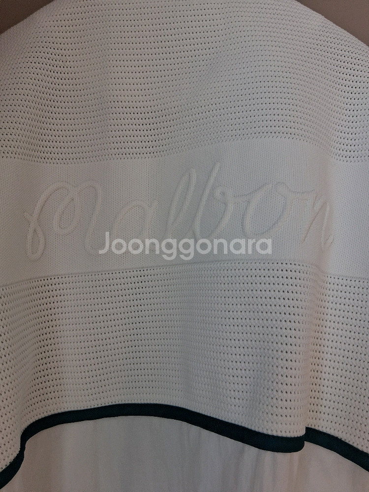 말본 바람막이 골프 여성 아모사 하이브리드 테크 니트 가디건--6