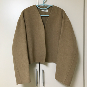 FAVE 노카라 핸드메이드 자켓 울90%