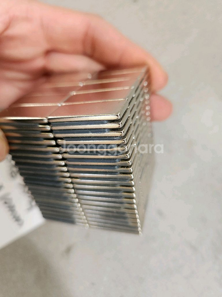 네오디움 자석 20x10x2mm 200개--1