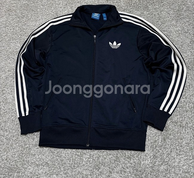 아디다스 파이어버드 네이비 트랙탑 져지집업 100/L--0