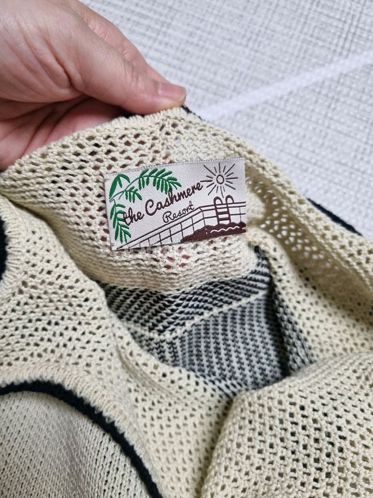 더캐시미어 니트백--2