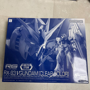RG RX-93 V건담 클리어컬러 한정판