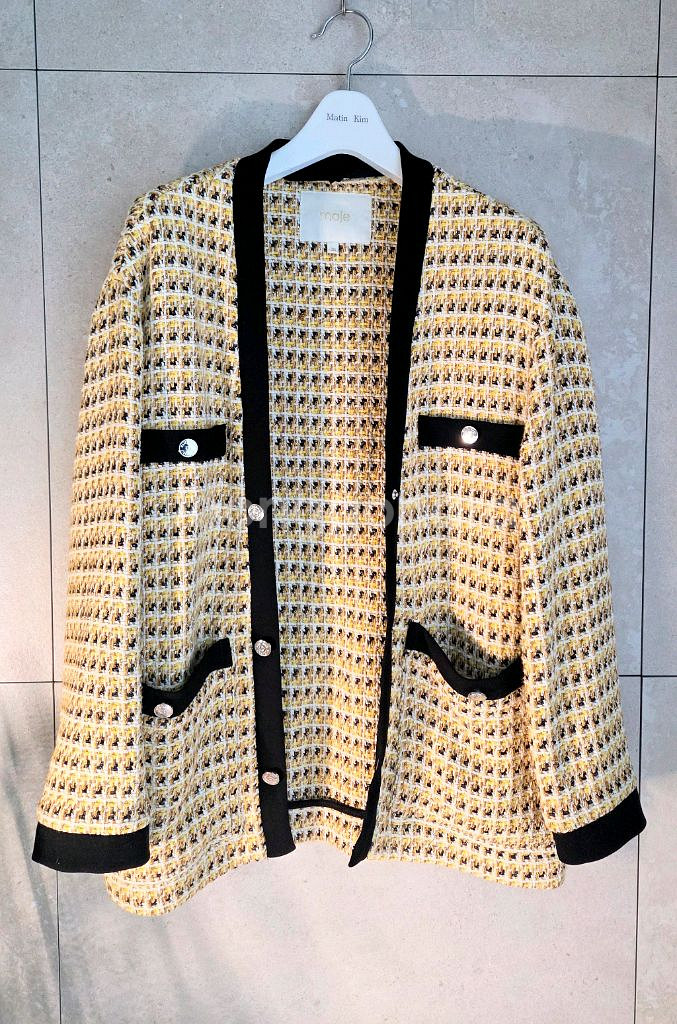 마쥬 트위드자켓--2