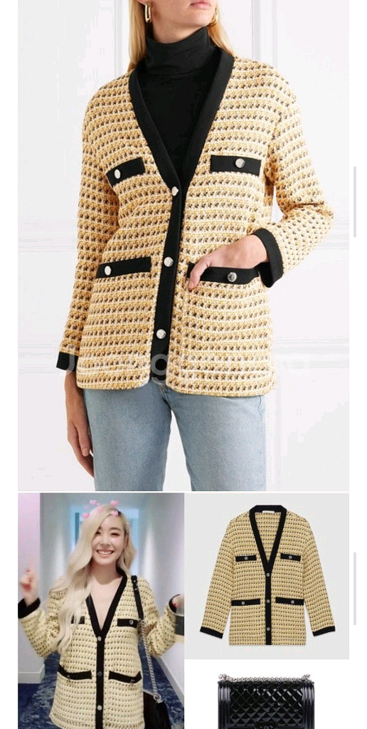 마쥬 트위드자켓--1