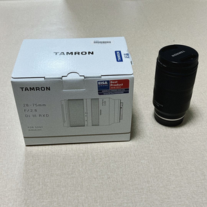 탐론 28-75mm F2.8 소니 FE 마운트 렌즈