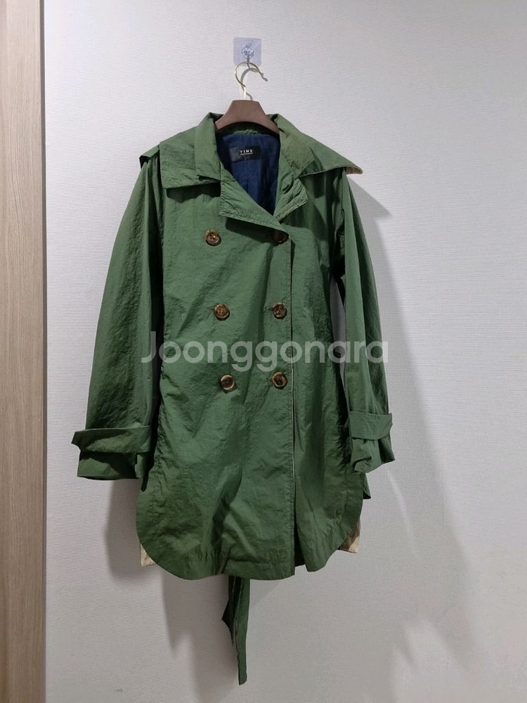 TIME 타임 트렌치 코트--0