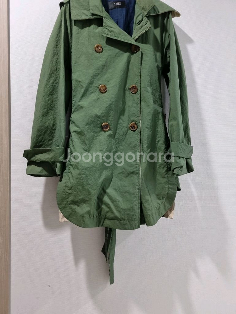 TIME 타임 트렌치 코트--2