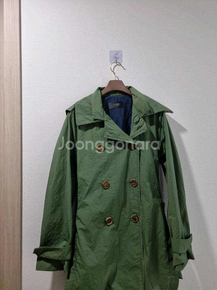 TIME 타임 트렌치 코트--1