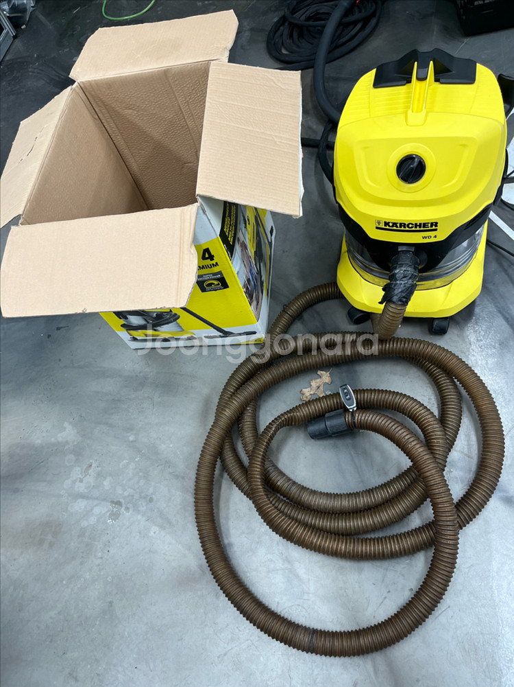 카처 WD4 습식청소기 백마스터 건습식청소기--0