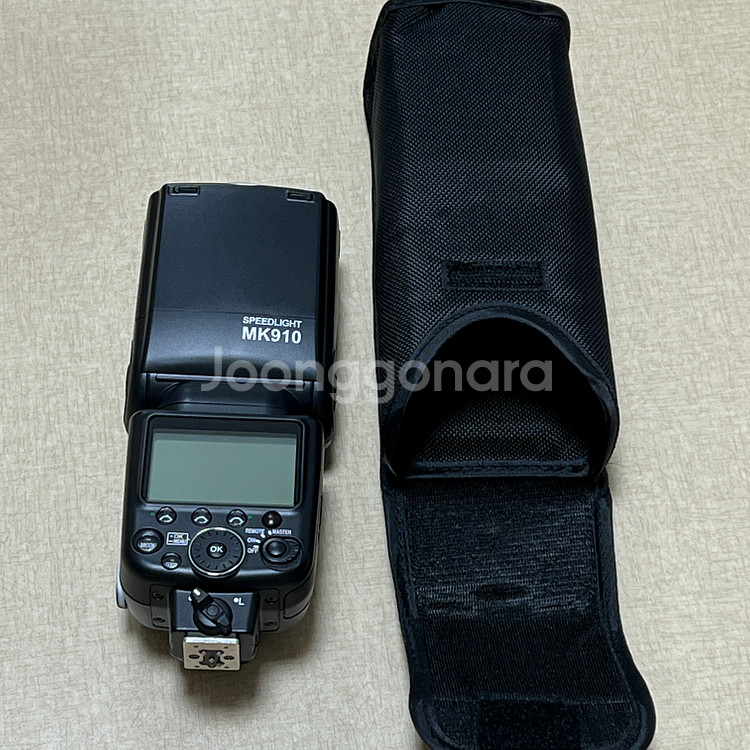 MEIKE MK910 스피드라이트 (니콘용) / 상태 양호 / 파우치 포함--0