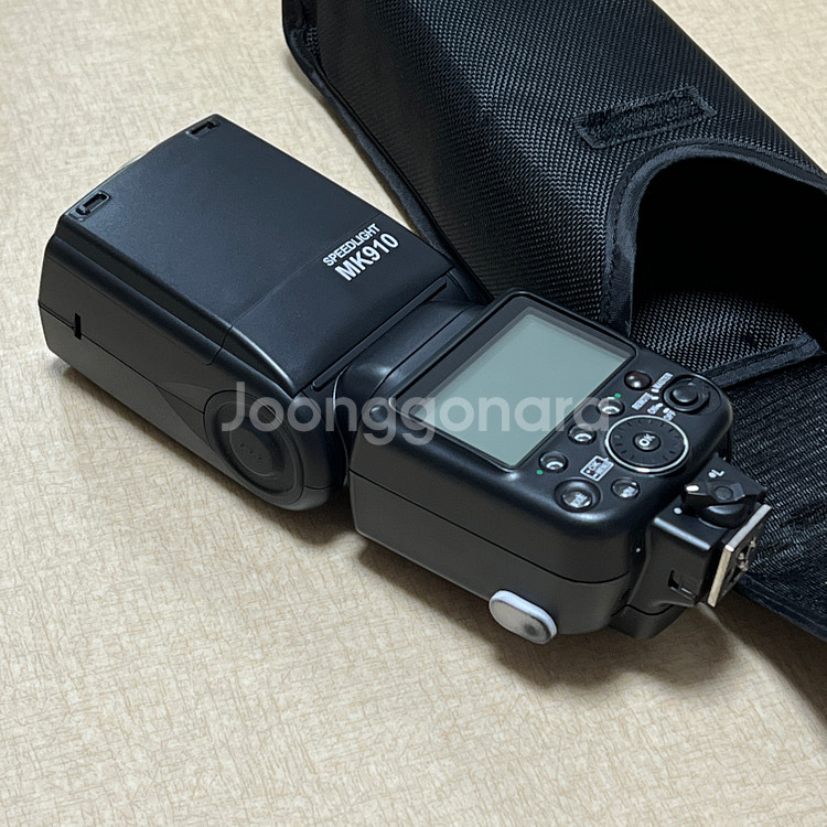 MEIKE MK910 스피드라이트 (니콘용) / 상태 양호 / 파우치 포함--1