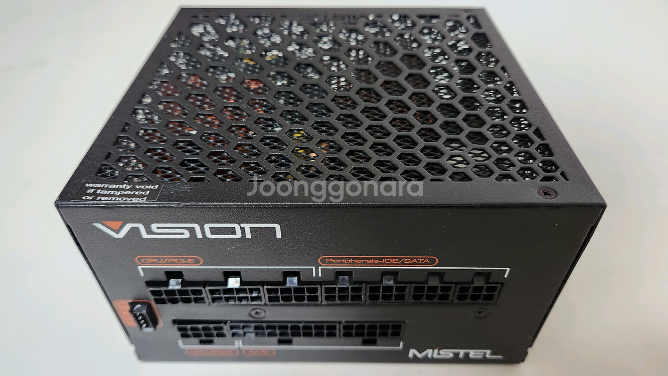 Mistel Vision MX650 Fanless 팬리스 파워서플라이 (테스트만 해본 제품)--6