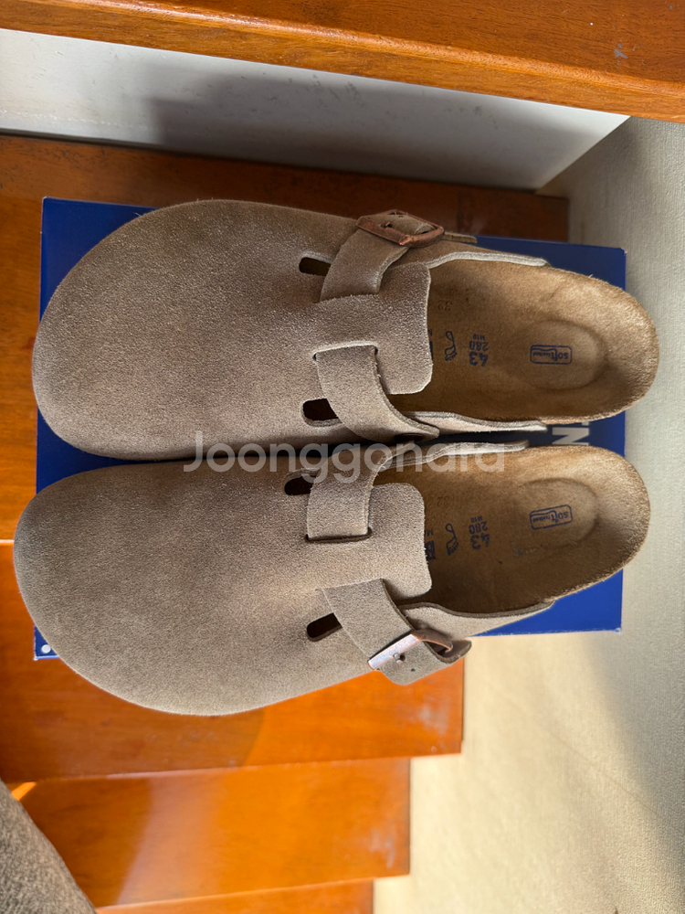 버켄스탁 보스턴 타우페 소프트풋 43사이즈--1