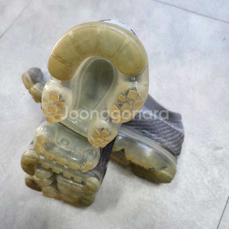 나이키 베이퍼 맥스 목 그레이 슬립온 245--3