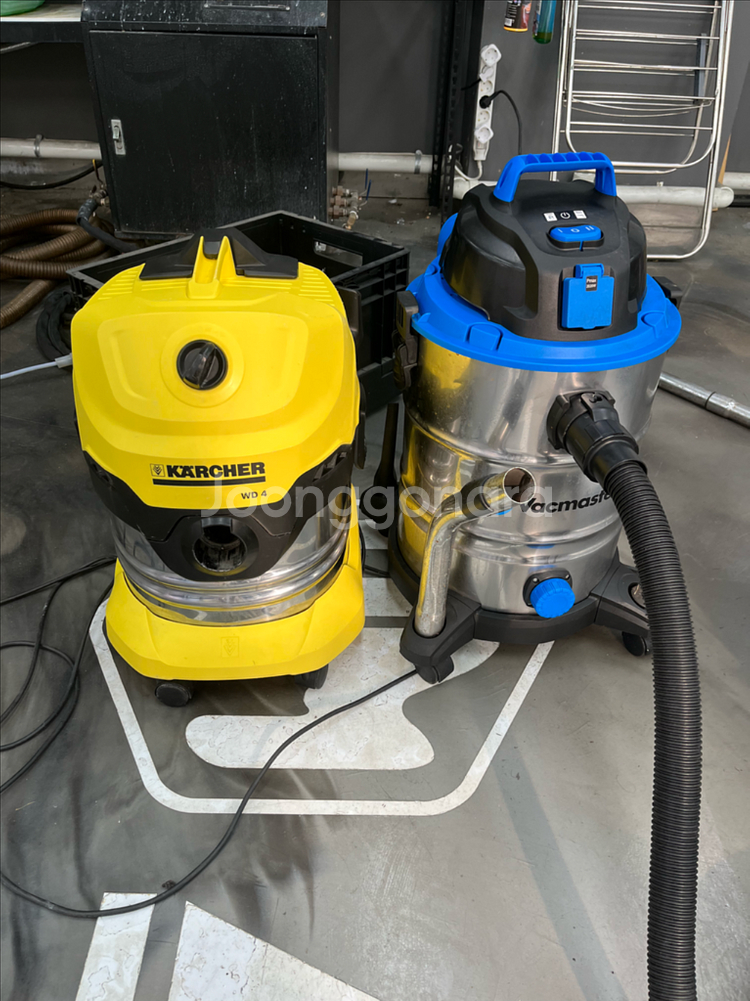 카처 WD4 습식청소기 백마스터 건습식청소기--2