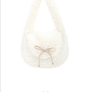 미닛뮤트 보키 덤블백 스노우화이트 (택 있음)