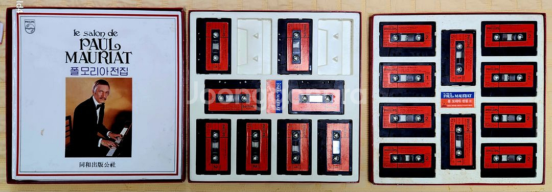 폴모리아 전집 카셋트테이프 전집 3개 동화음향공사 성음--1