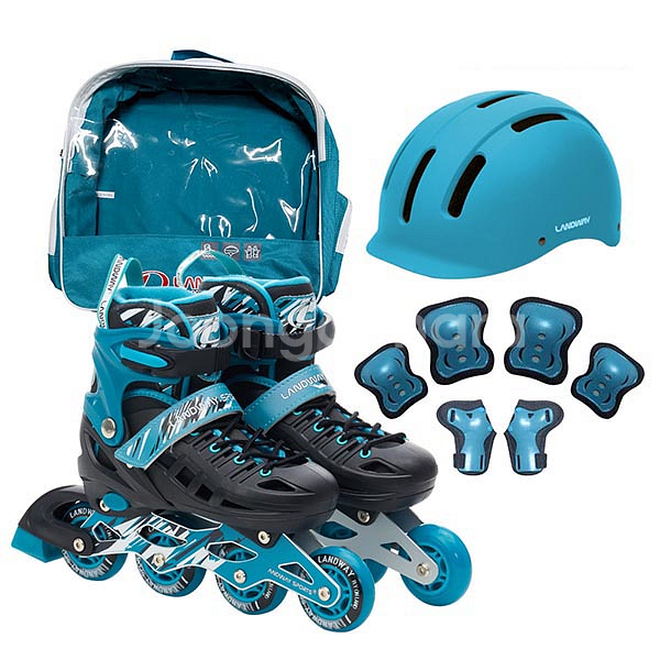 모션 인라인 스케이트 풀세트 어린이 인라인 스케이트--0