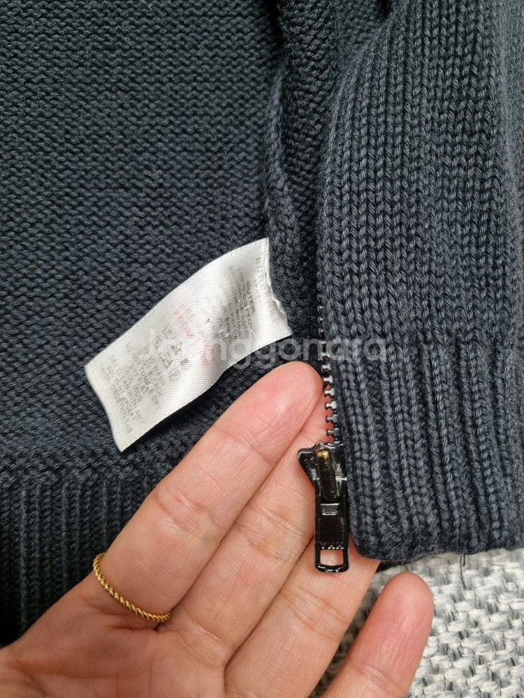 남아 버버리 집업니트자켓 6y/116cm--6