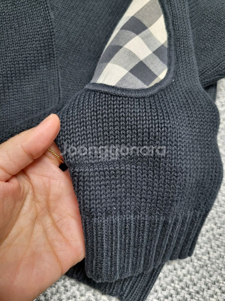 남아 버버리 집업니트자켓 6y/116cm--7