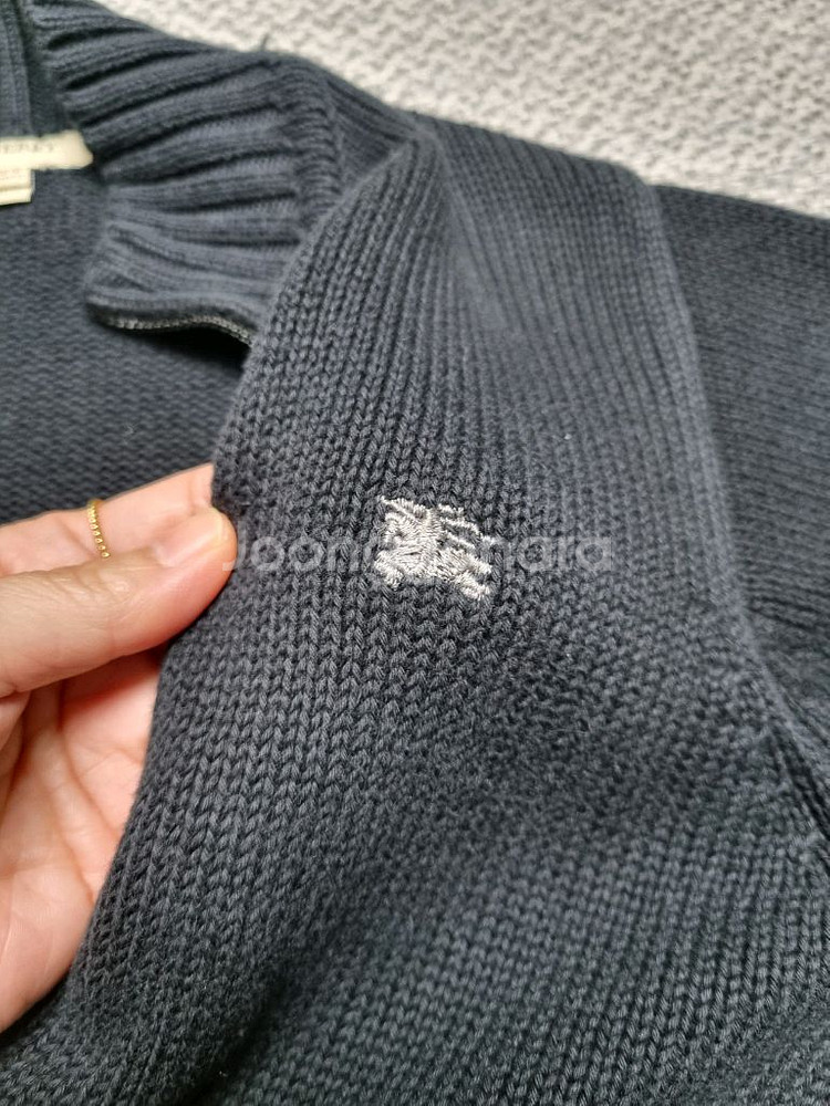 남아 버버리 집업니트자켓 6y/116cm--3