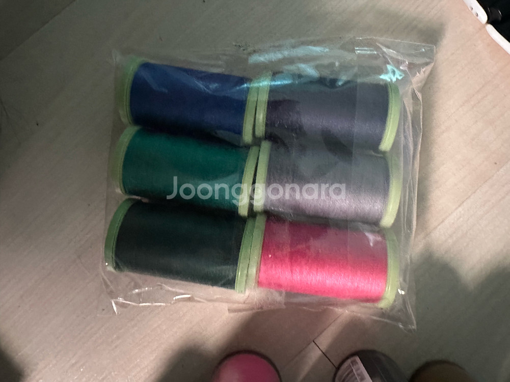 퀼트 미사용실,크로바 재단가위 미사용 일괄--6