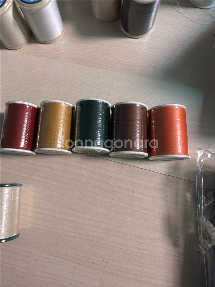 퀼트 미사용실,크로바 재단가위 미사용 일괄--4