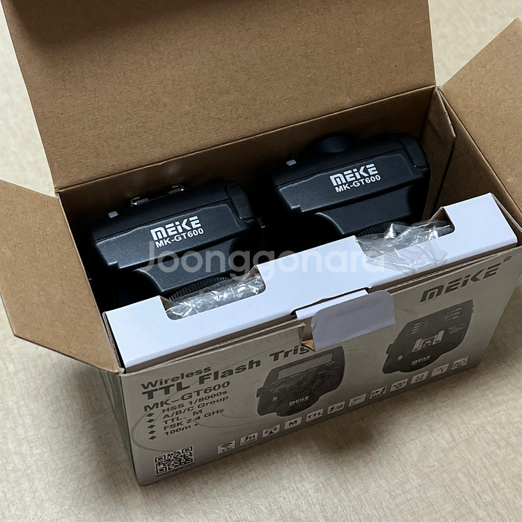 캐논용 MEIKE MK910 + MK-GT600 트리거 세트 / TTL·HSS 지원 / 세트판매--5