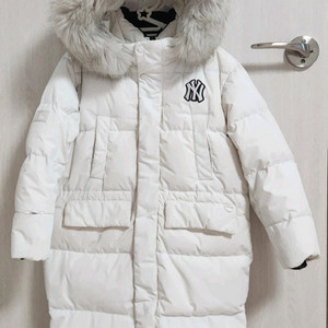 MLB 키즈 덕다운 롱패딩 130 (9y)