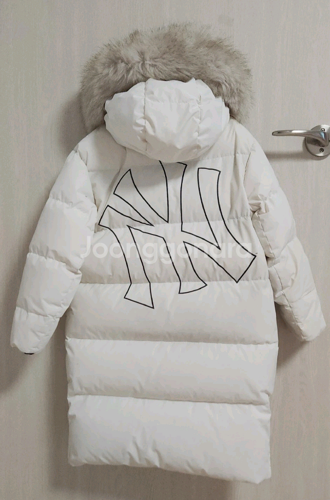 MLB 키즈 덕다운 롱패딩 130 (9y)--1