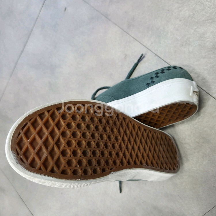 반스 어센틱 스웨이드 그린 230--2