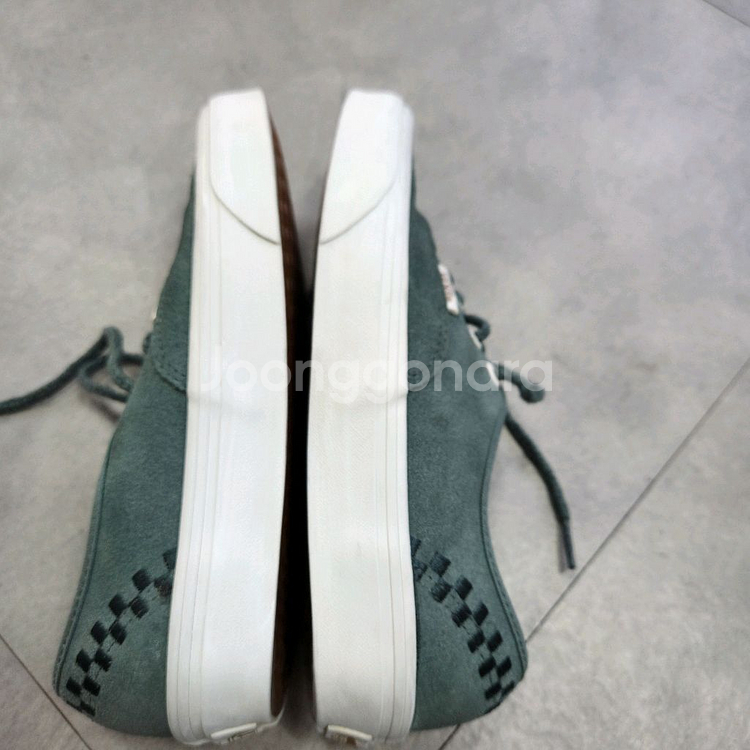 반스 어센틱 스웨이드 그린 230--1