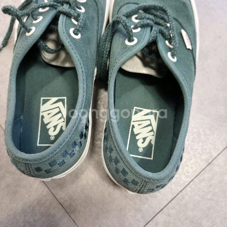 반스 어센틱 스웨이드 그린 230--5