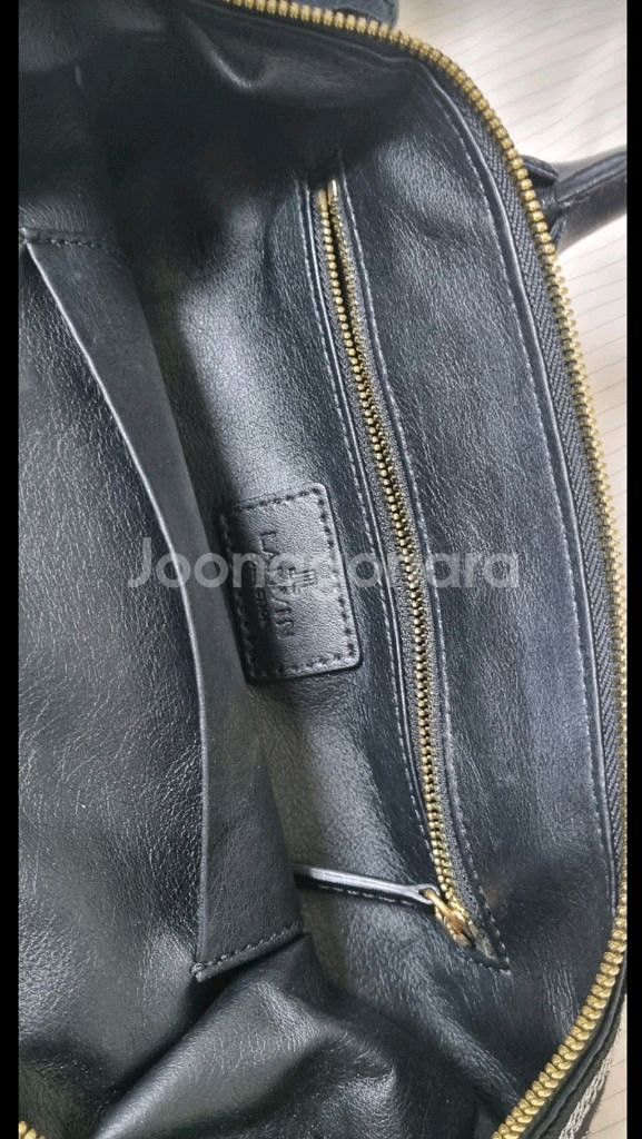 랑방 레터링 우븐 크로스백--5