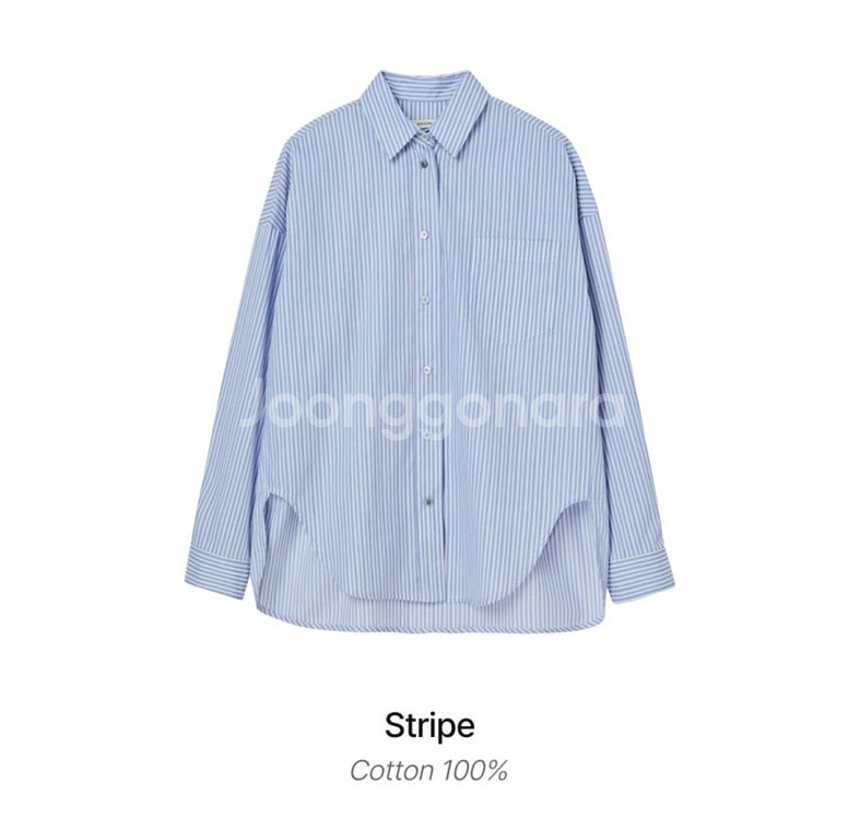 소윰 soyoom 수피마 코튼 셔츠--4