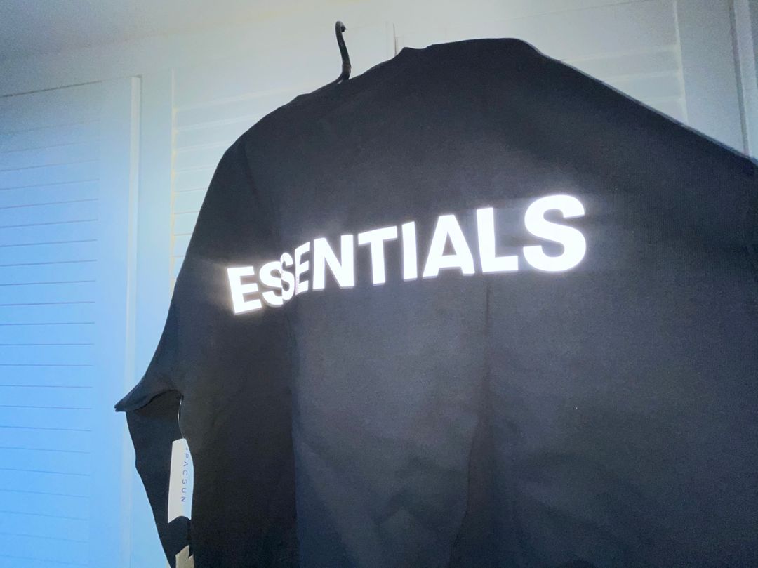 피오갓 Essentials 리플렉티브 맨투맨 새제품 L