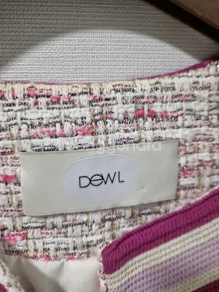 DEWL 듀엘 트위드 자켓--3