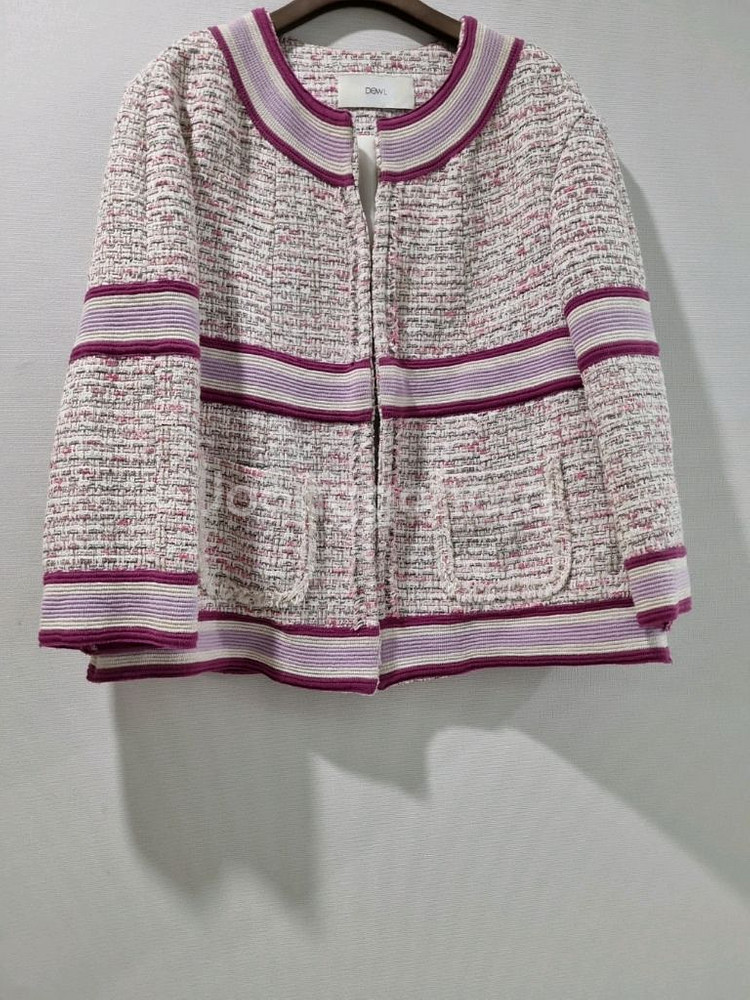 DEWL 듀엘 트위드 자켓--2